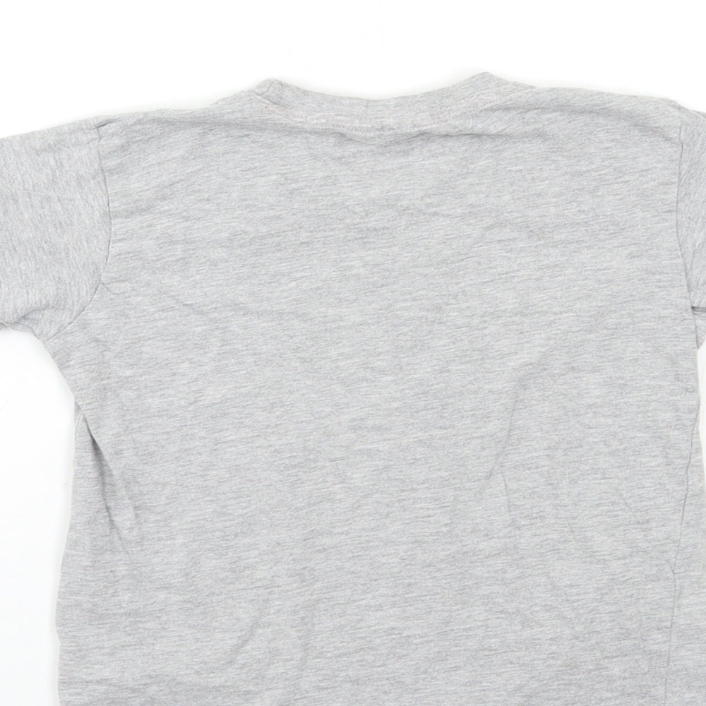 Avenger Boys Grey   Basic T-Shirt Size 7-8 Years