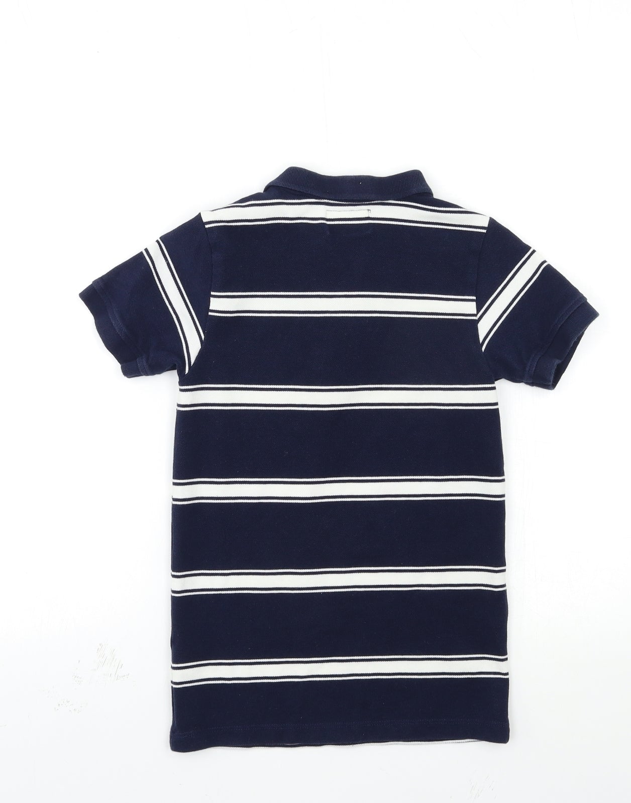NEXT Boys Blue Striped  Basic Polo Size 9 Years