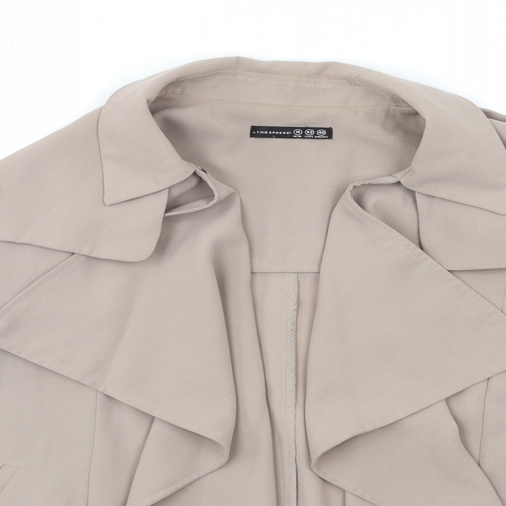 Atmosphere Womens Beige   Jacket Coat Size 14