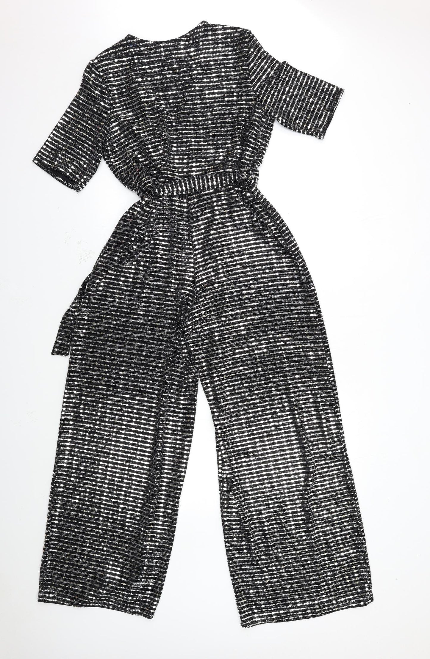 Primark Womens Silver   Jumpsuit One-Piece Size 14