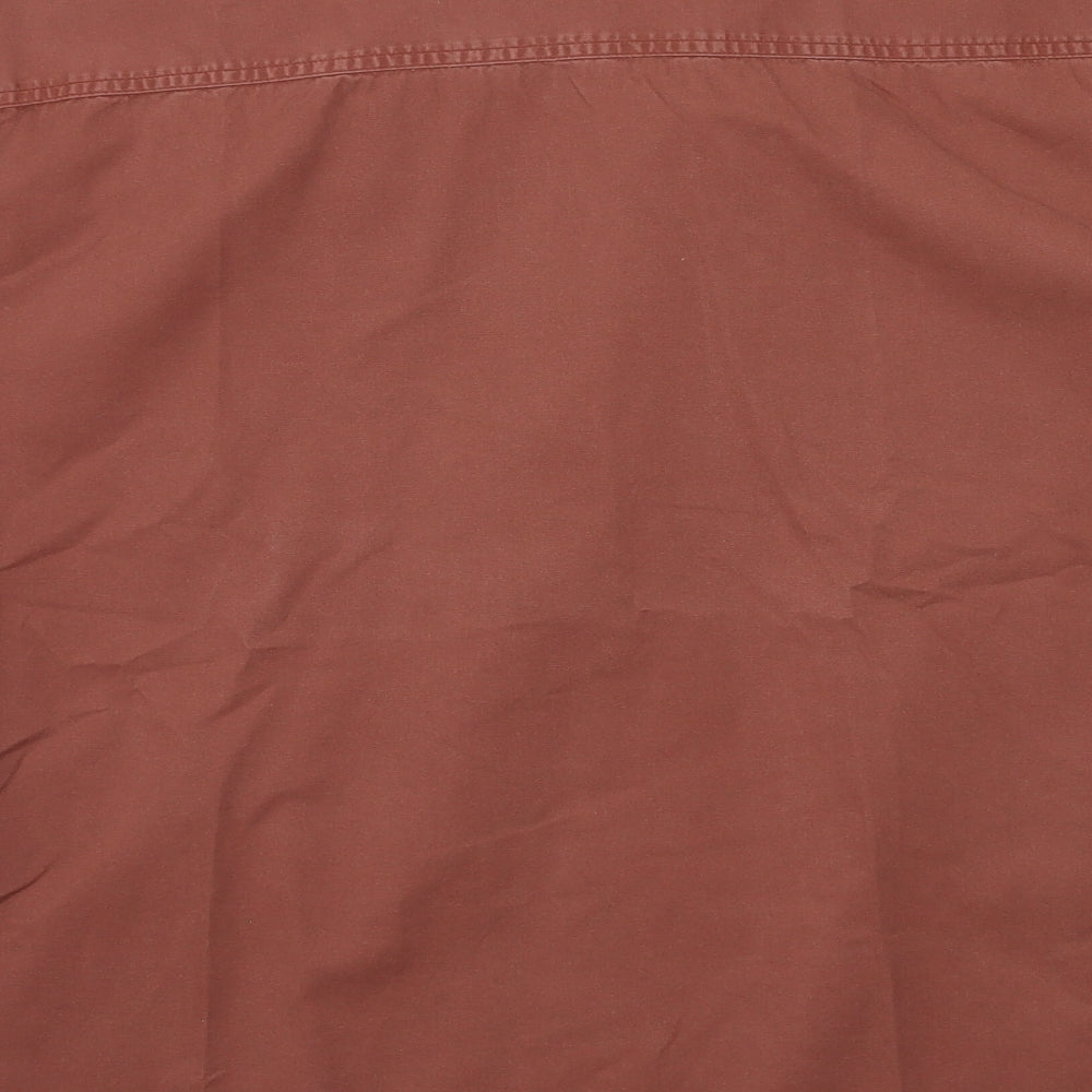 Marks and Spencer Mens Red    Button-Up Size XL