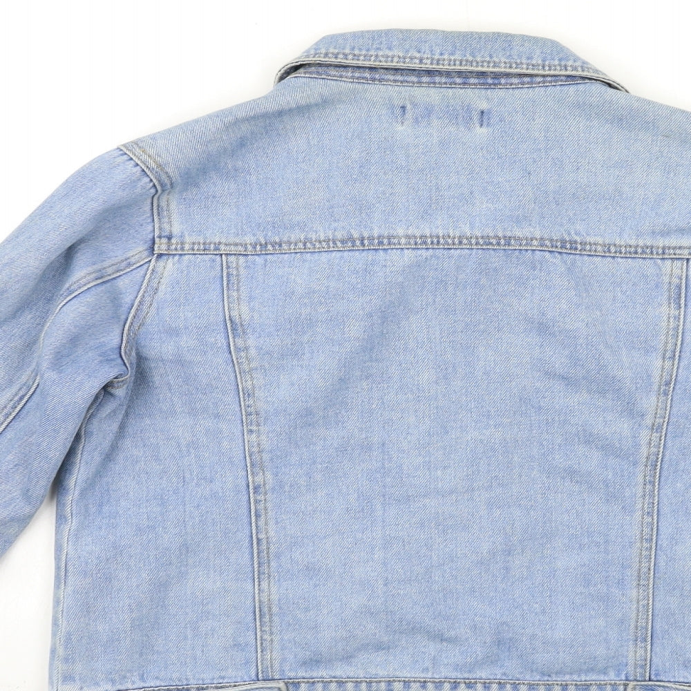 Warehouse Womens Blue  Denim Jacket  Size 10