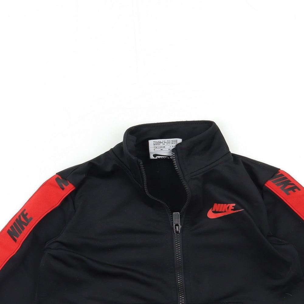 Nike Boys Black   Jacket  Size 5-6 Years