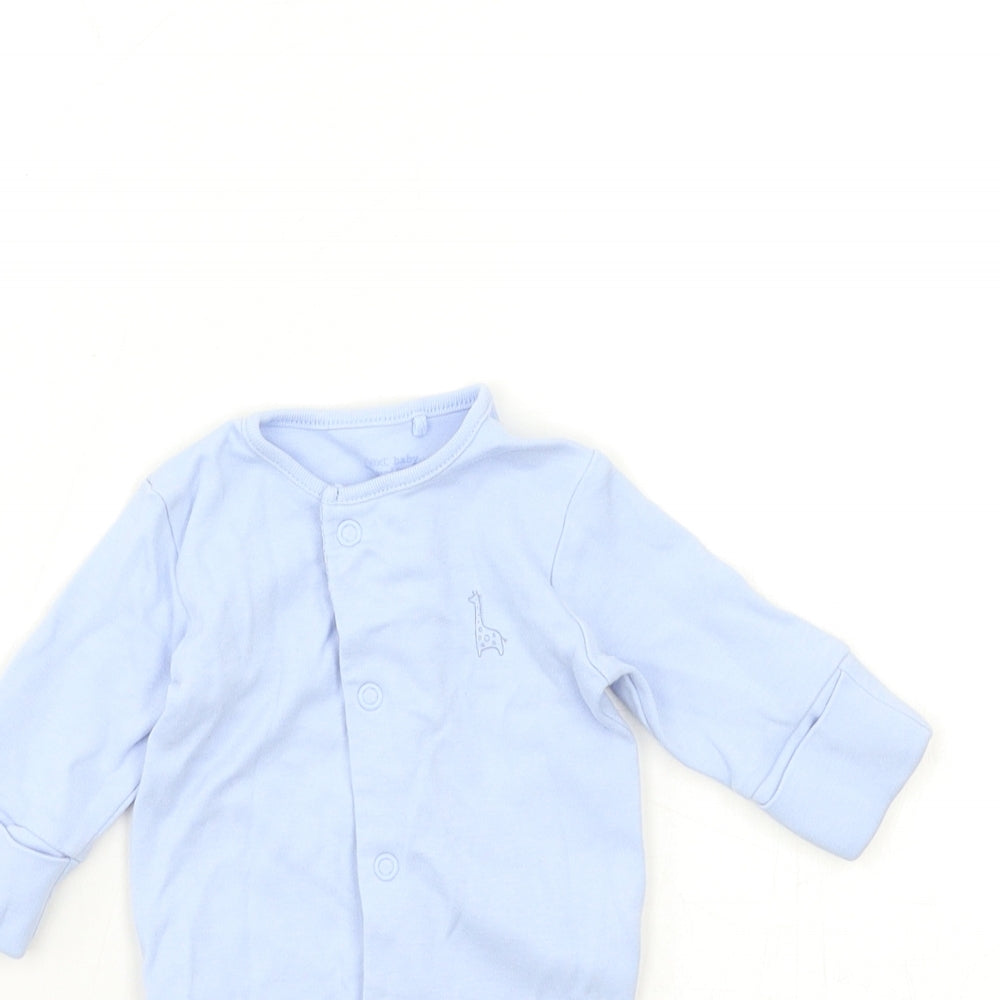 George Baby Blue   Babygrow One-Piece Size Newborn