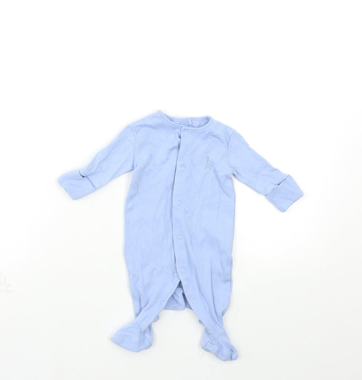George Baby Blue   Babygrow One-Piece Size Newborn
