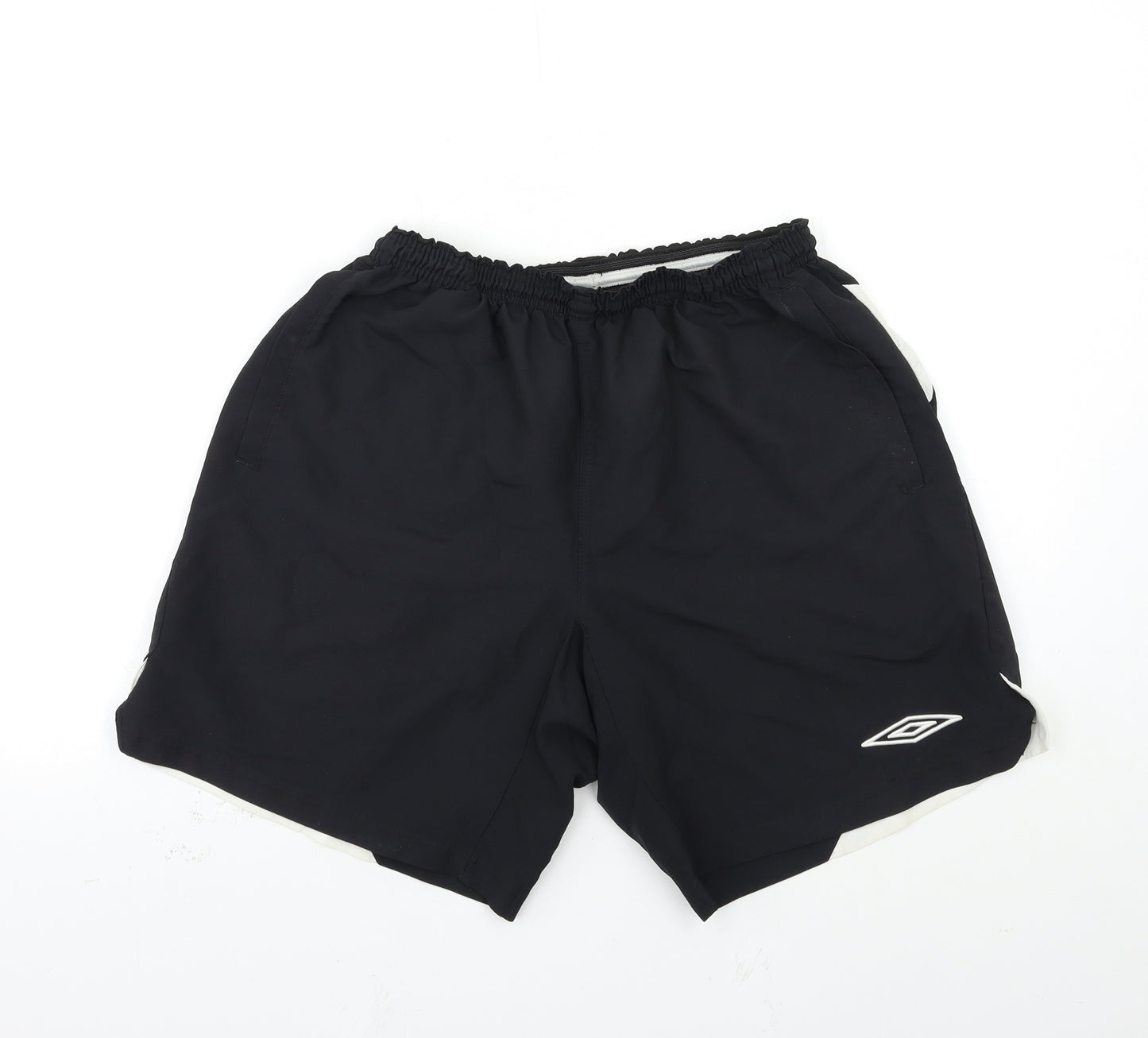 Umbro Mens Black   Sweat Shorts Size L