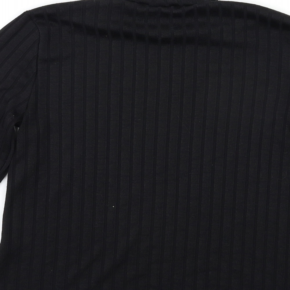 F&F Womens Black   Basic T-Shirt Size 12