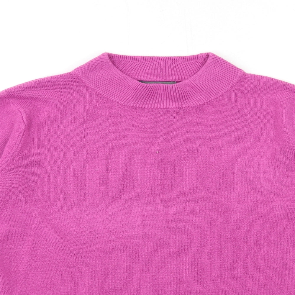 Matalan Womens Pink  Knit Pullover Jumper Size 16