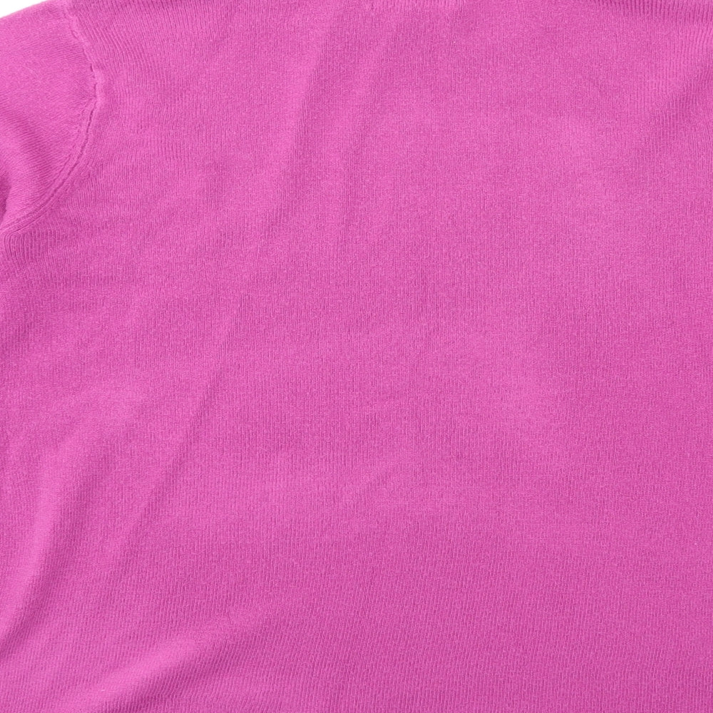 Matalan Womens Pink  Knit Pullover Jumper Size 16