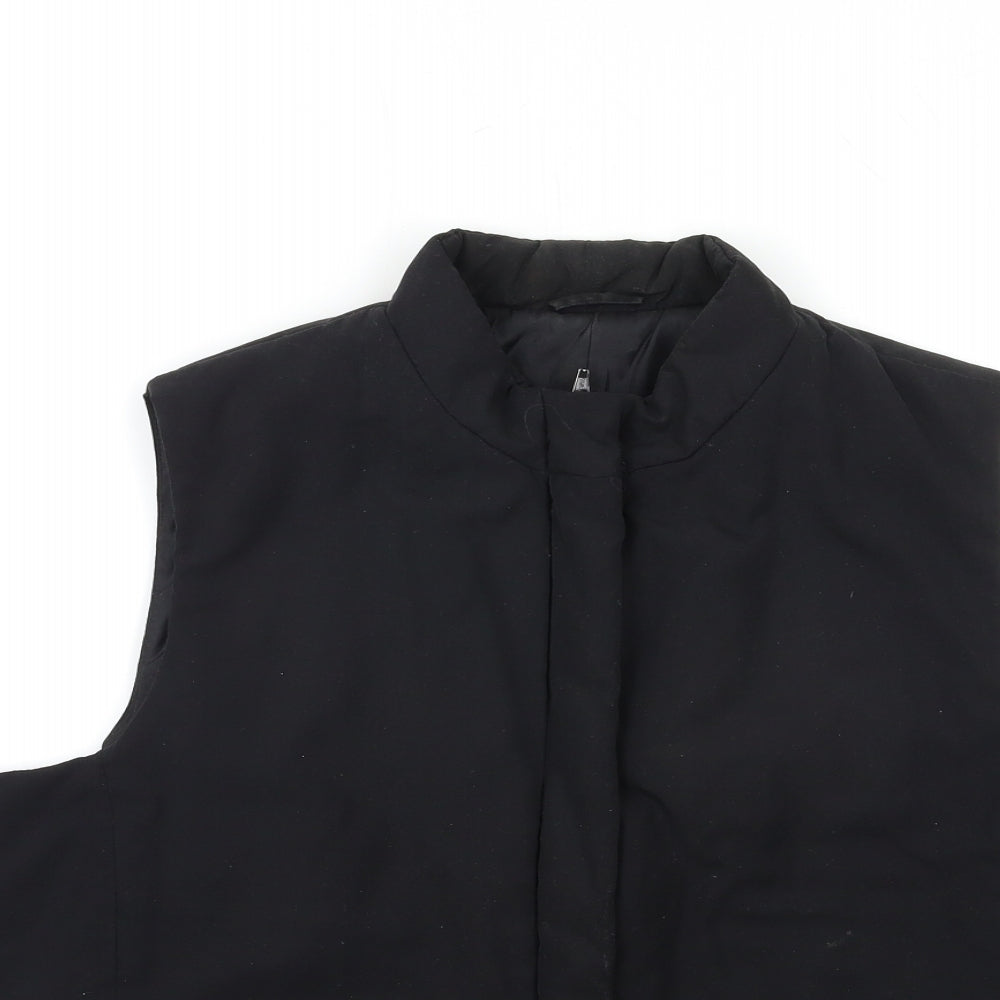 BHS Womens Black   Gilet Jacket Size 18