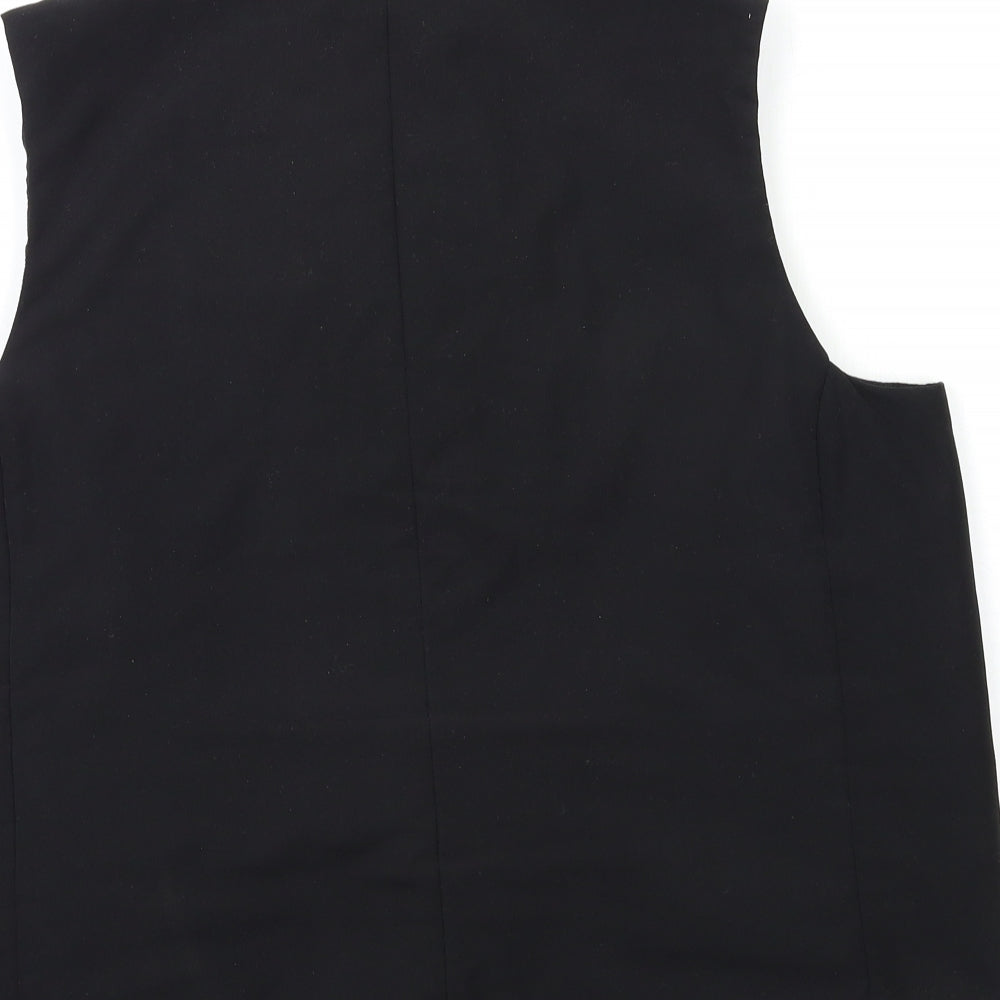 BHS Womens Black   Gilet Jacket Size 18