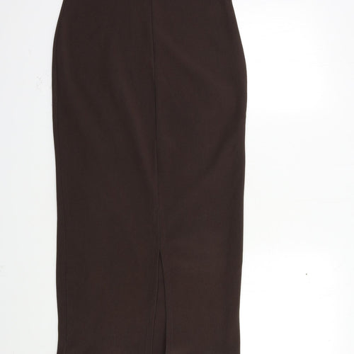 New Look Womens Brown   Straight & Pencil Skirt Size 26 in