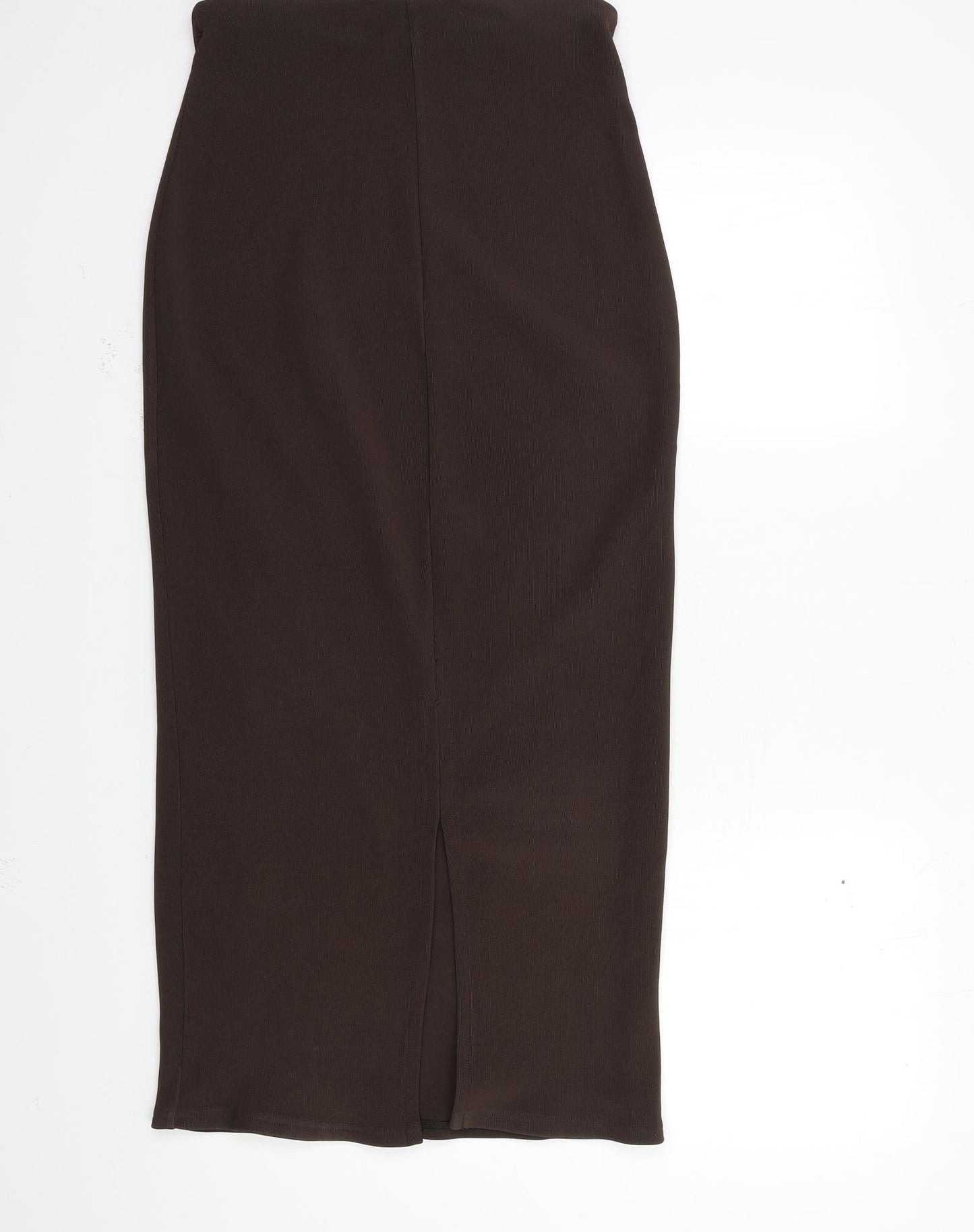 New Look Womens Brown   Straight & Pencil Skirt Size 26 in