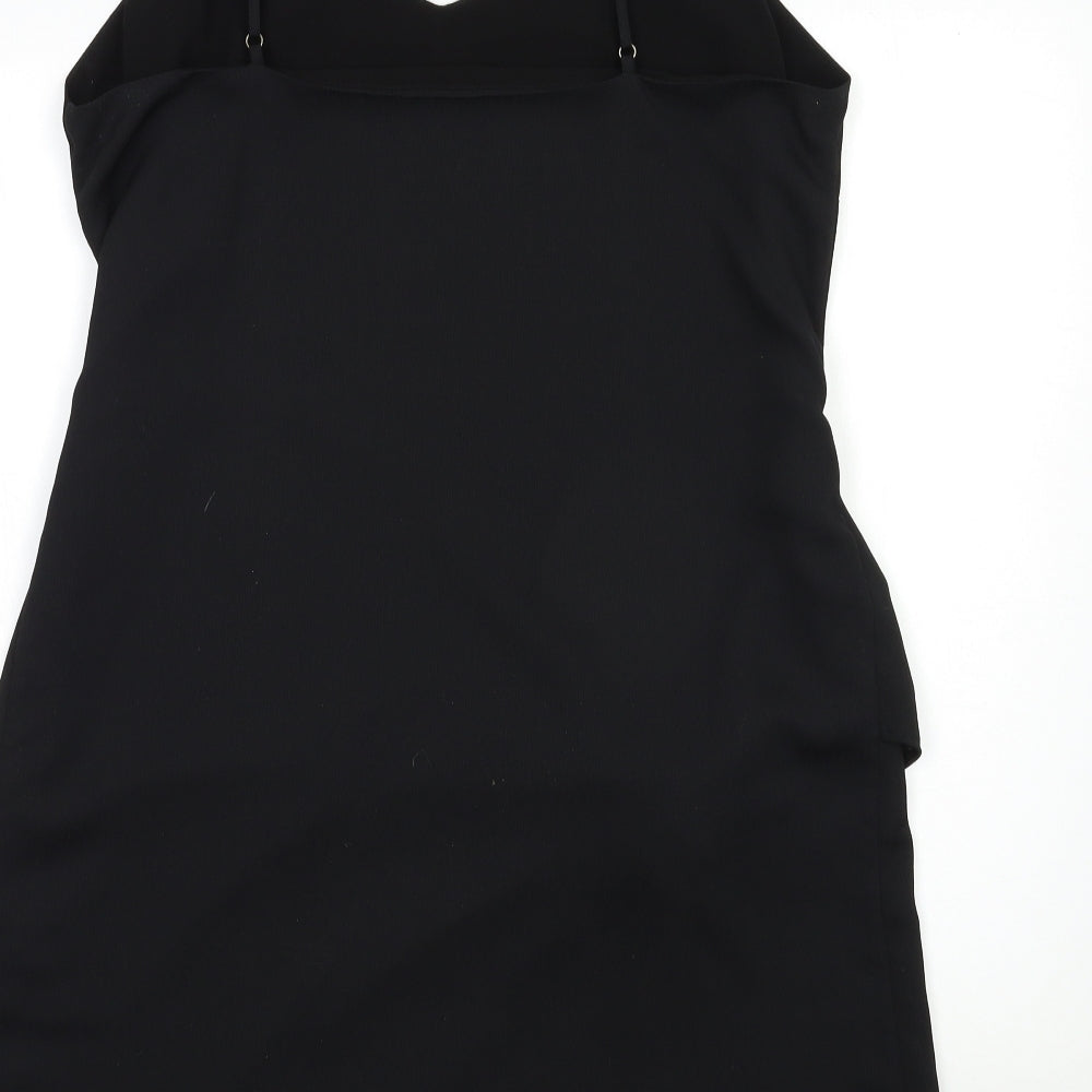 River Island Womens Black   Shift  Size 16  - Tie Waist