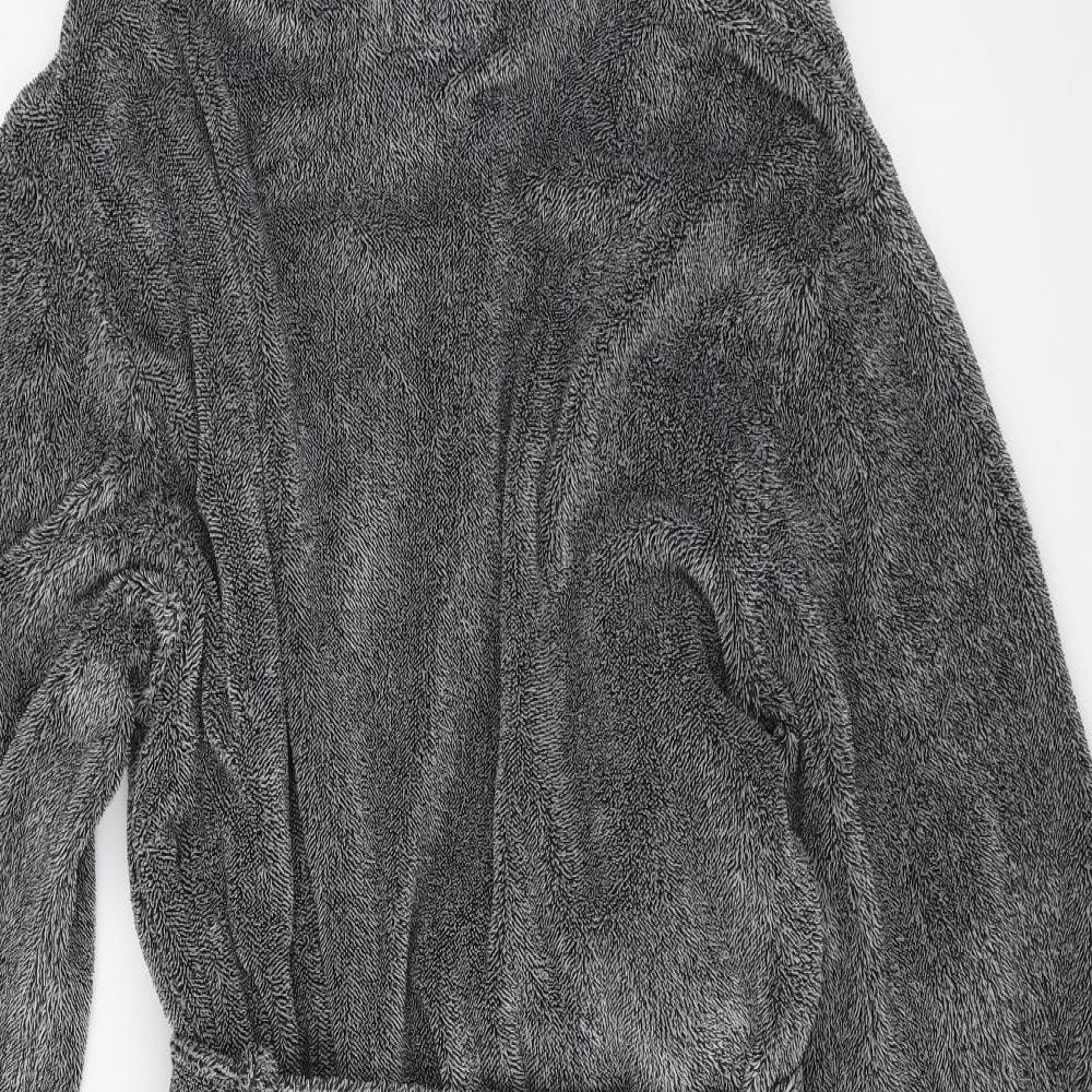 NEXT Mens Grey Solid   Robe Size L