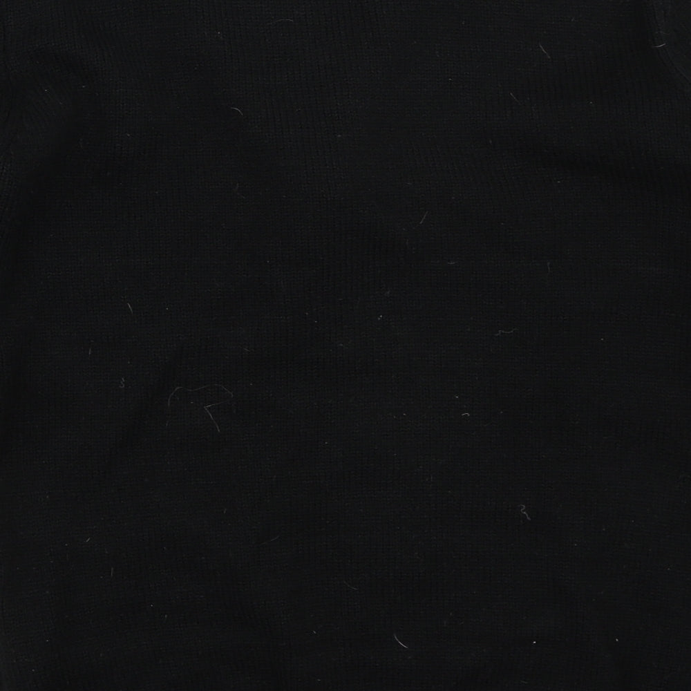 Miss Evie Girls Black   Pullover Jumper Size 13-14 Years  - christmas snowman
