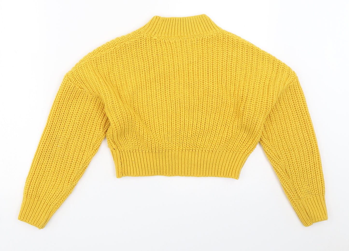 New Look Girls Yellow   Pullover Jumper Size 10-11 Years