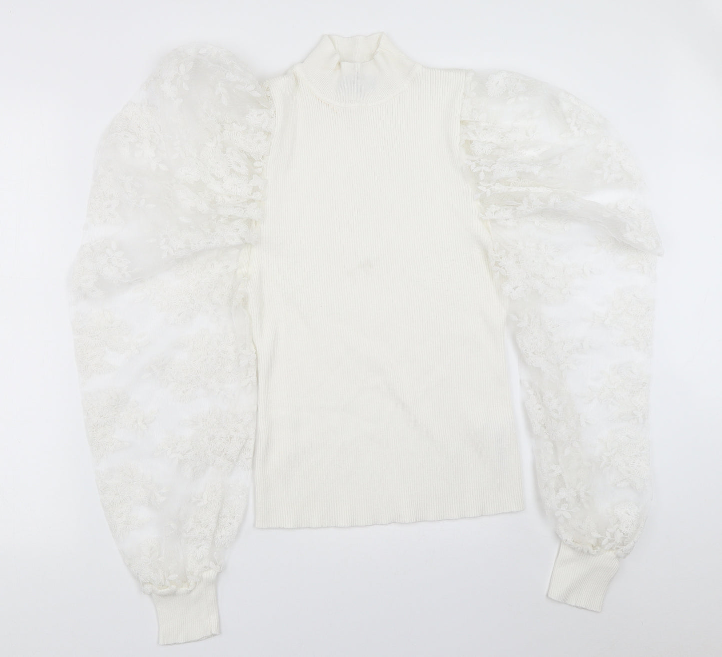 Cameo Rose Womens White   Pullover Jumper Size L