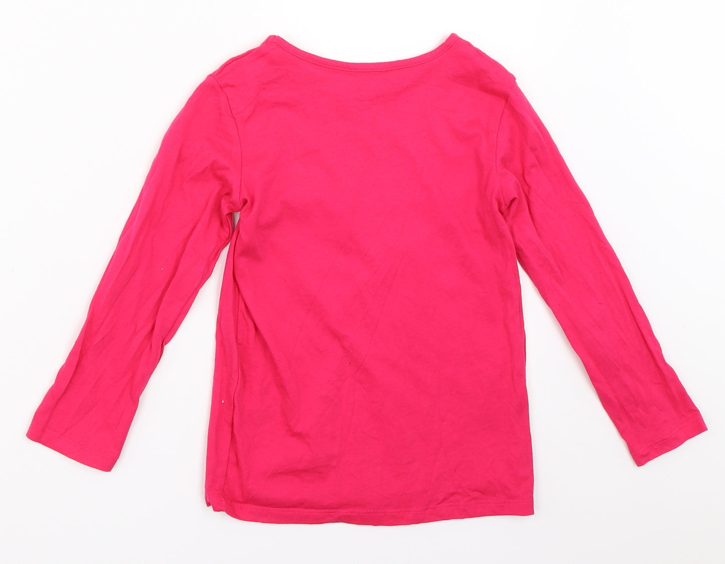 Inextenso Girls Pink   Basic T-Shirt Size 6 Years
