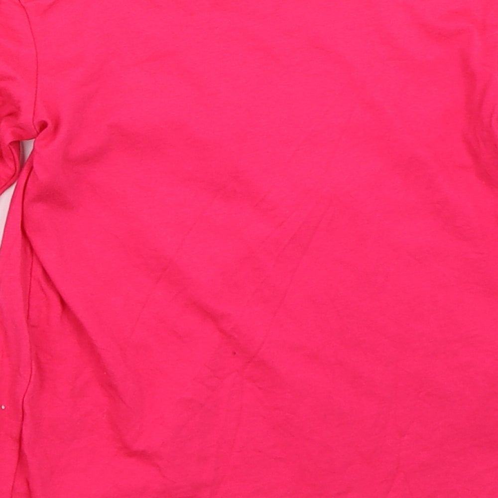 Inextenso Girls Pink   Basic T-Shirt Size 6 Years