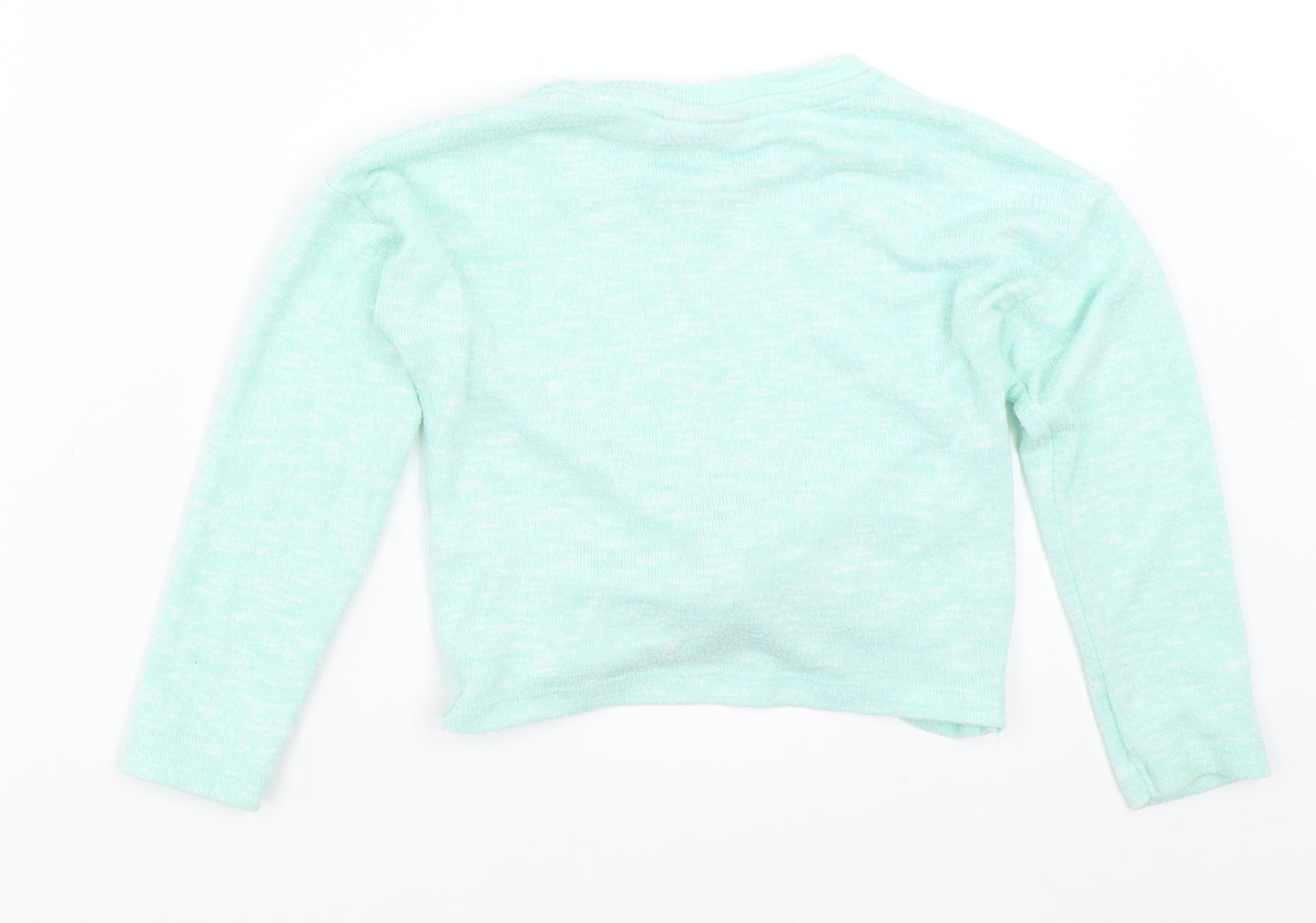 Matalan Girls Blue   Pullover Jumper Size 4 Years