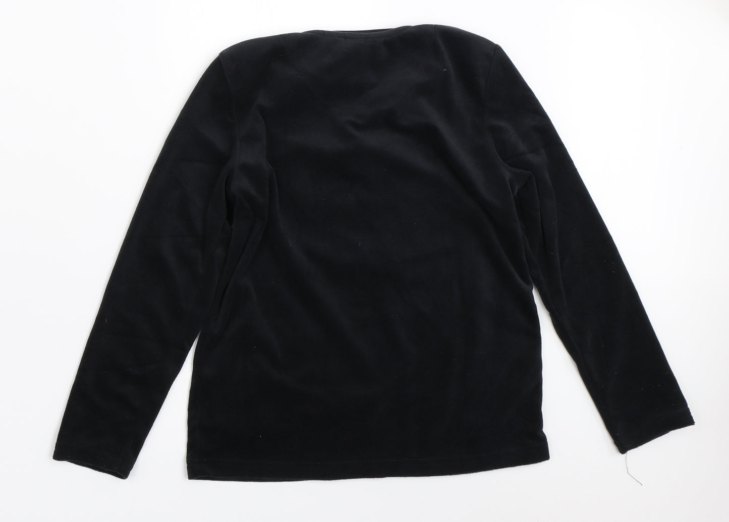 Primark Boys Black Solid   Pyjama Top Size 9-10 Years  - playstation