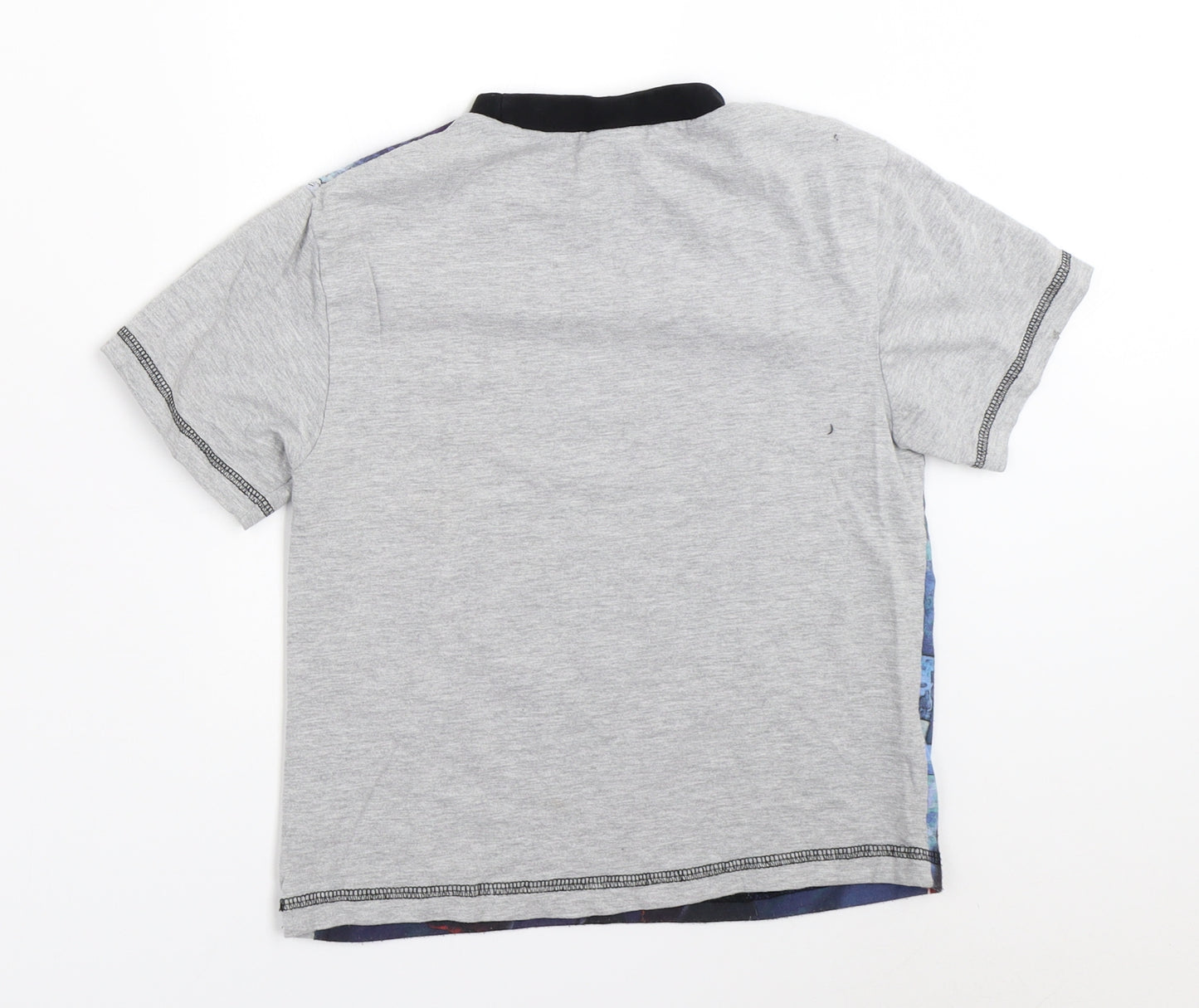 Preworn Boys Grey Solid   Pyjama Top Size 7-8 Years  - marvel the avengers