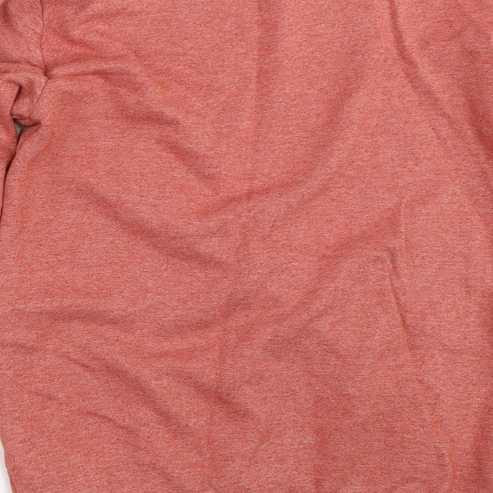 F&F Mens Orange   Pullover Sweatshirt Size S