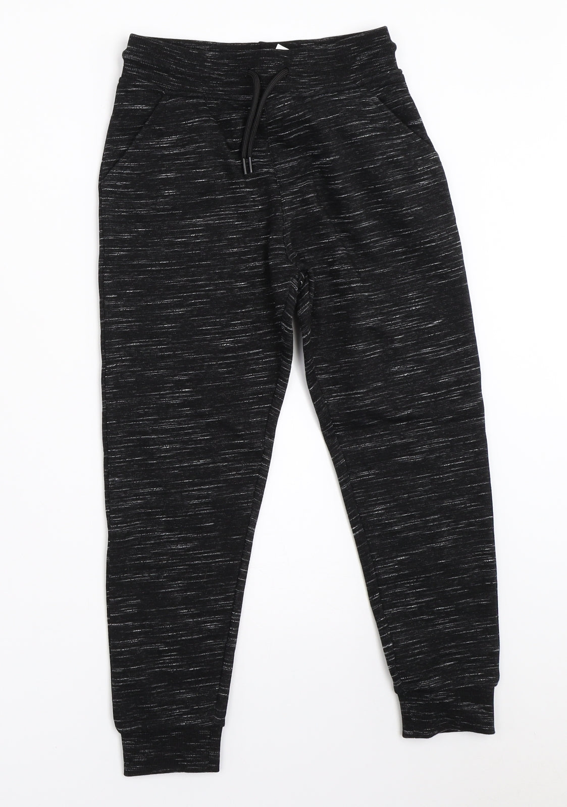 George Boys Black   Jogger Trousers Size 7-8 Years