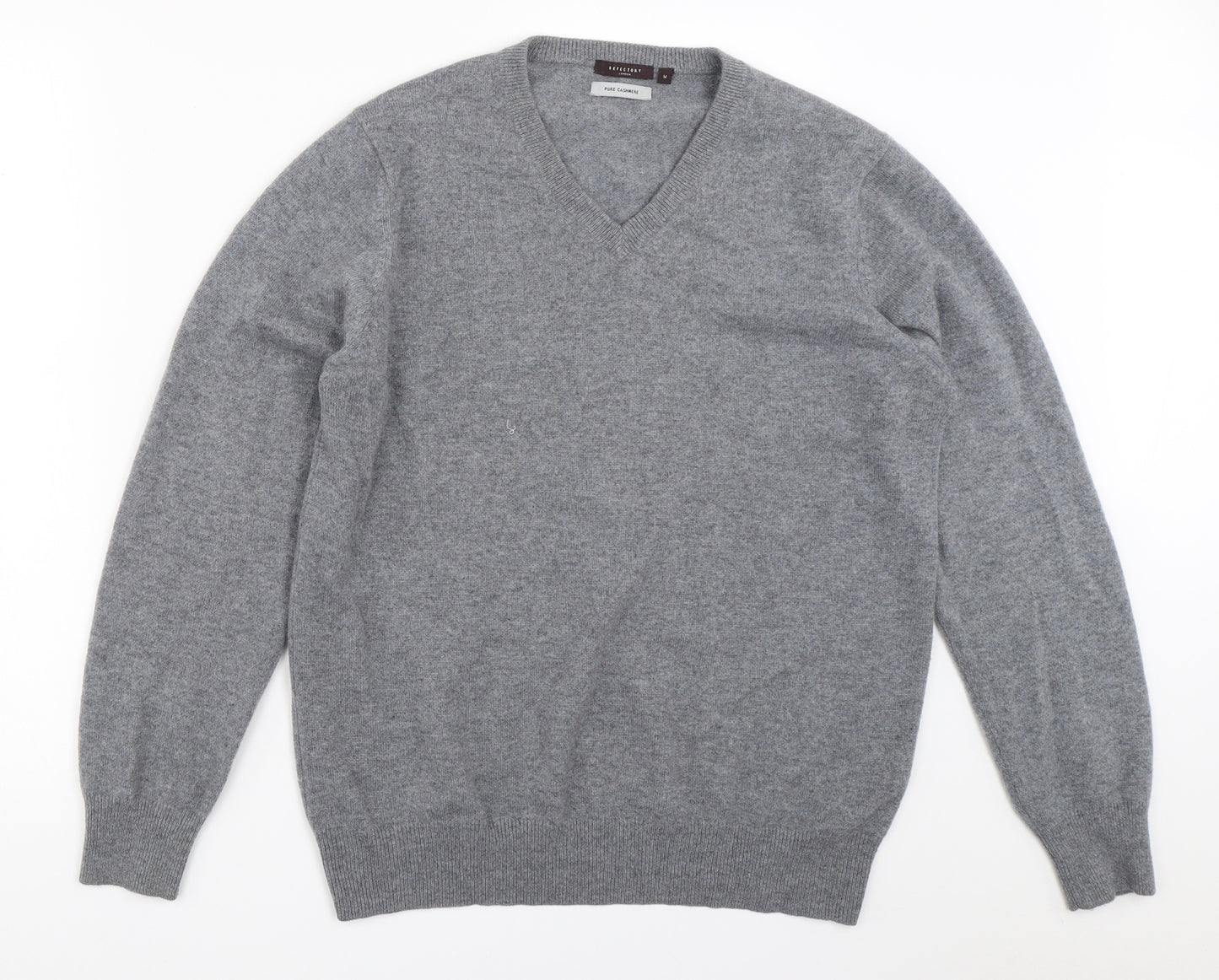 Refectory Mens Grey   Pullover Jumper Size M