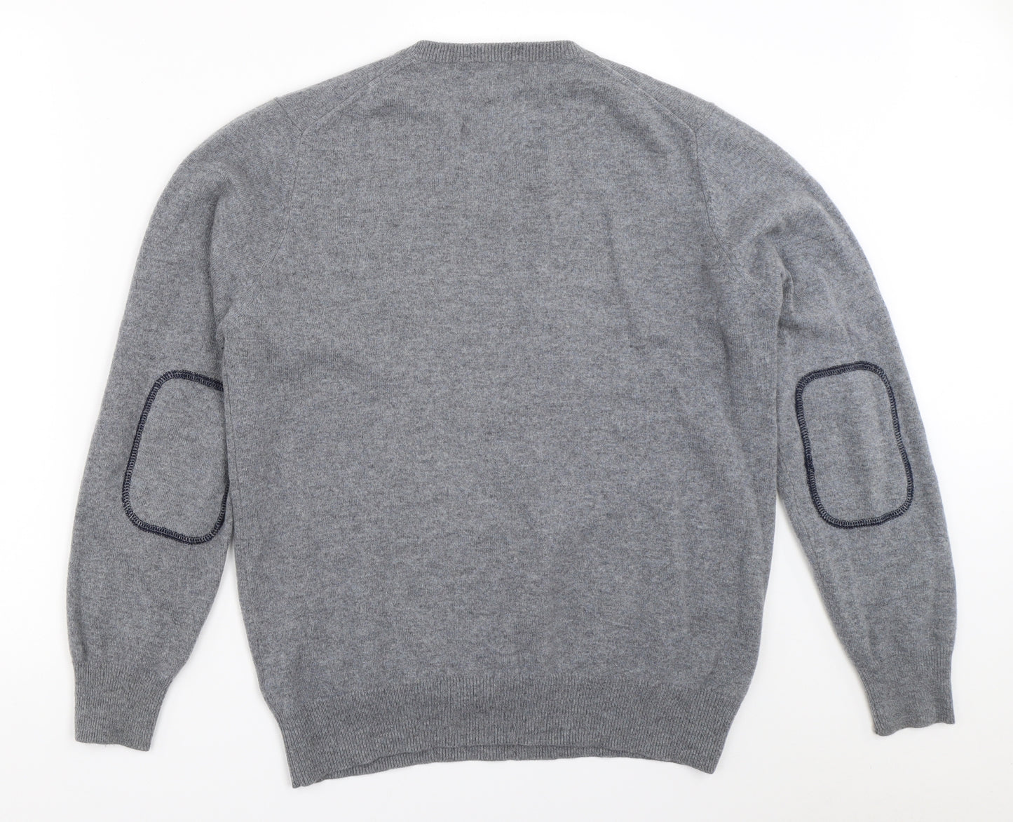 Refectory Mens Grey   Pullover Jumper Size M