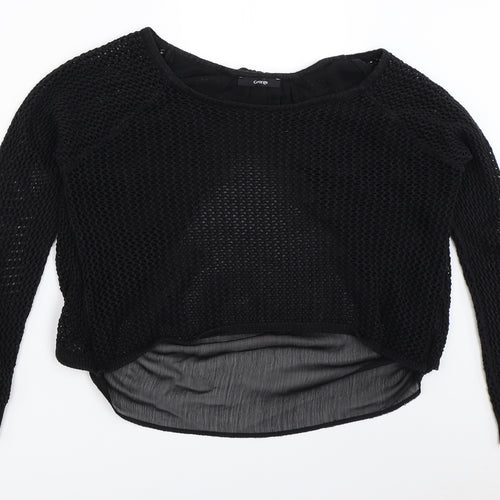 George Womens Black   Pullover Jumper Size 8