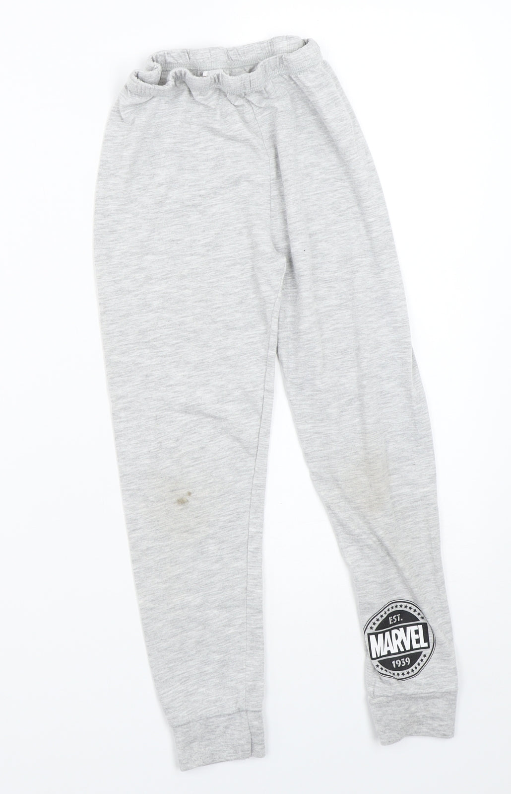 George Boys Grey Solid   Pyjama Pants Size 7-8 Years  - marvel