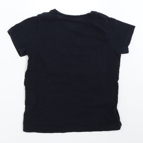 Primark Boys Blue   Basic T-Shirt Size 5-6 Years