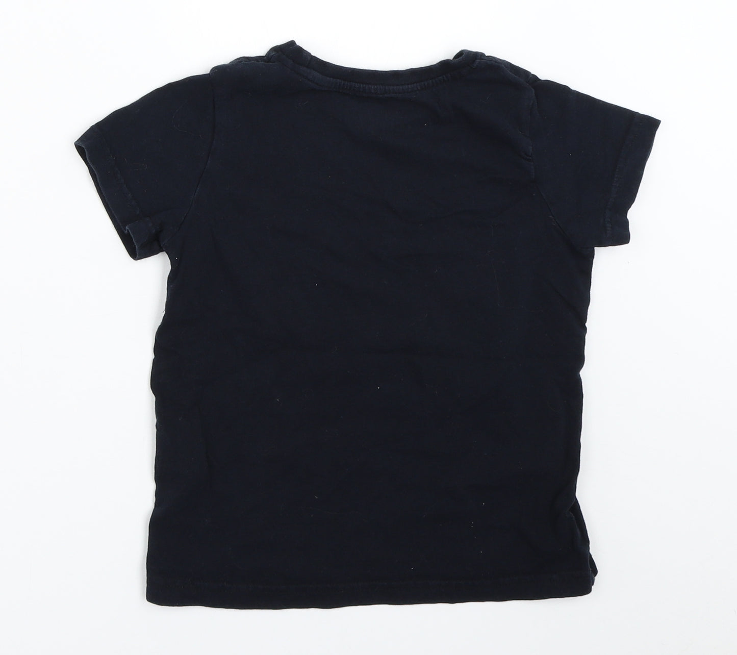 Primark Boys Blue   Basic T-Shirt Size 5-6 Years
