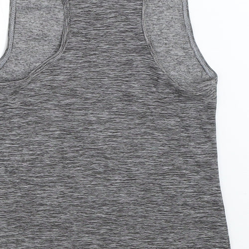 Matalan Girls Grey   Basic Tank Size 6-7 Years