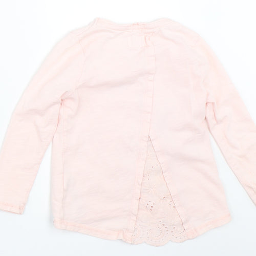 Mantaray Girls Pink   Basic T-Shirt Size 4-5 Years