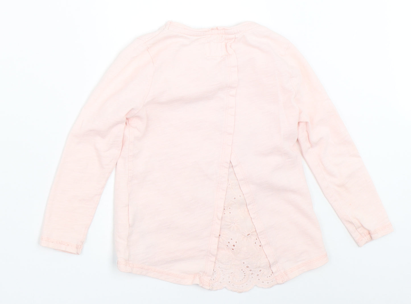 Mantaray Girls Pink   Basic T-Shirt Size 4-5 Years