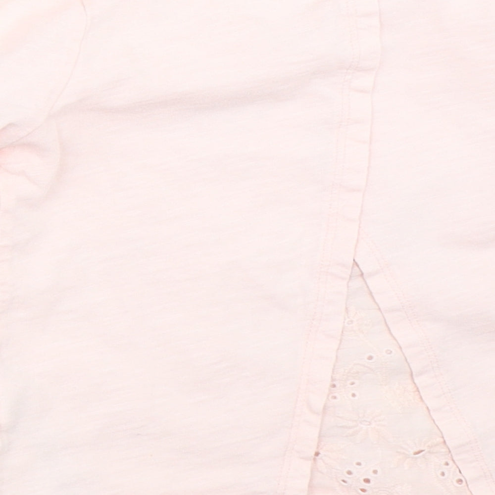 Mantaray Girls Pink   Basic T-Shirt Size 4-5 Years
