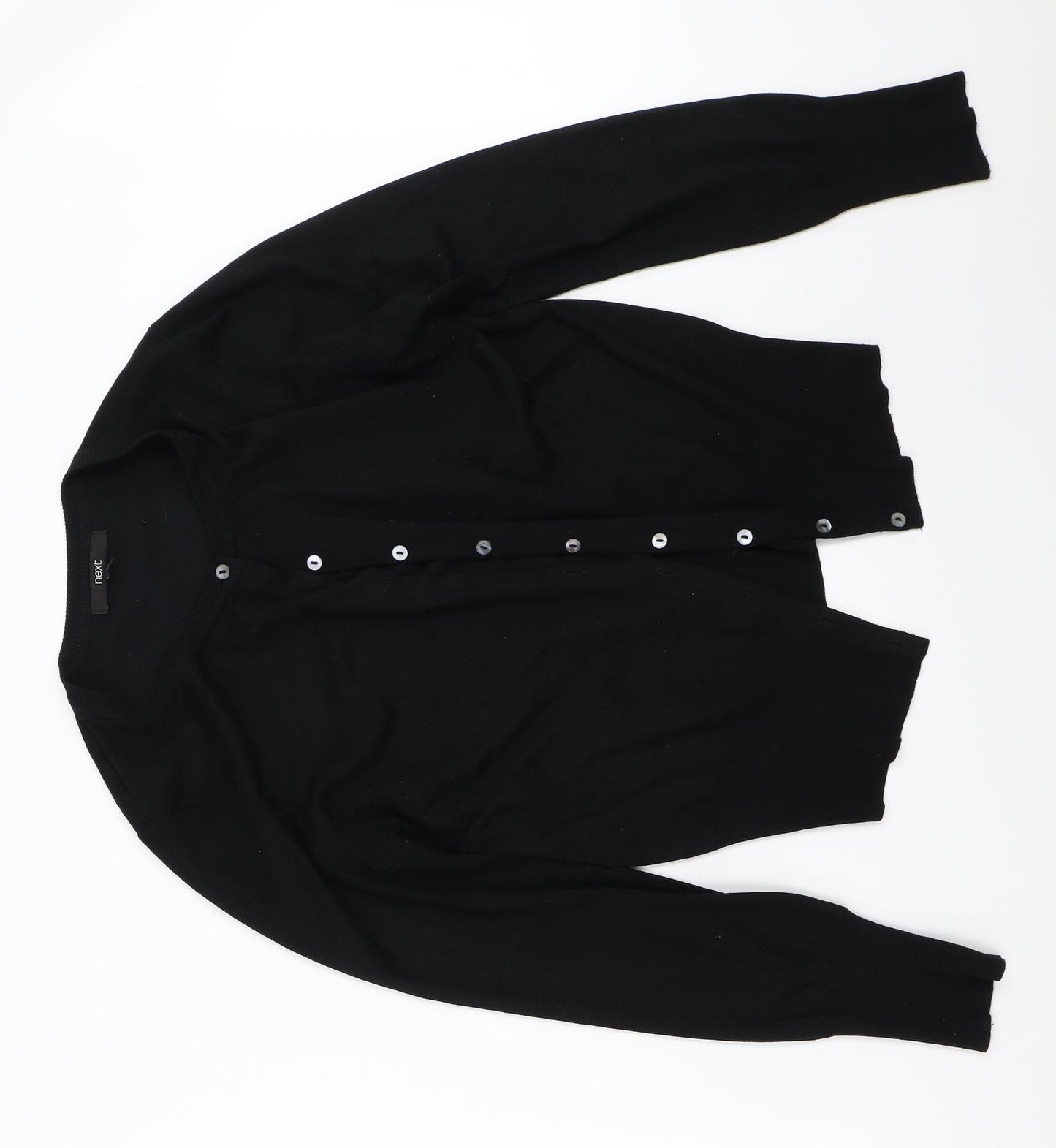 NEXT Womens Black   Cardigan Jumper Size 14