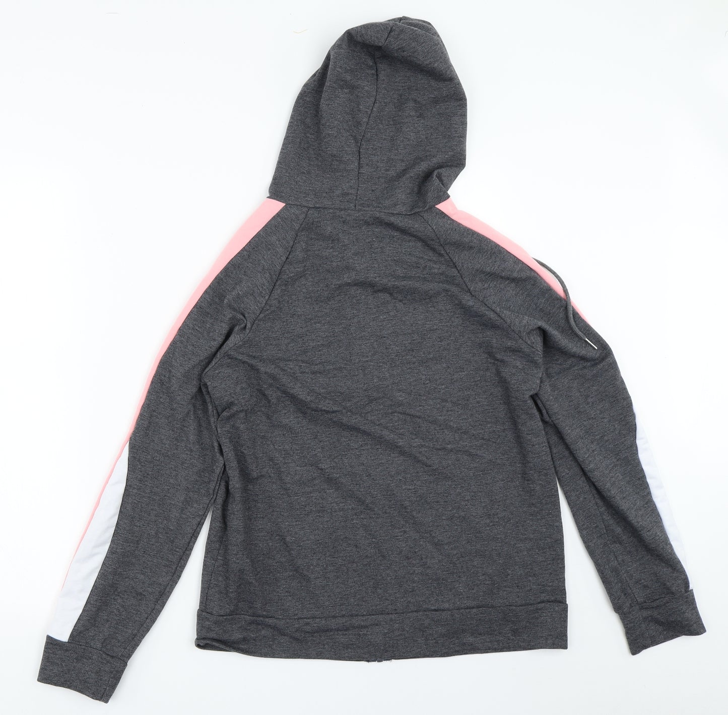 Hawiton Womens Grey   Full Zip Hoodie Size S