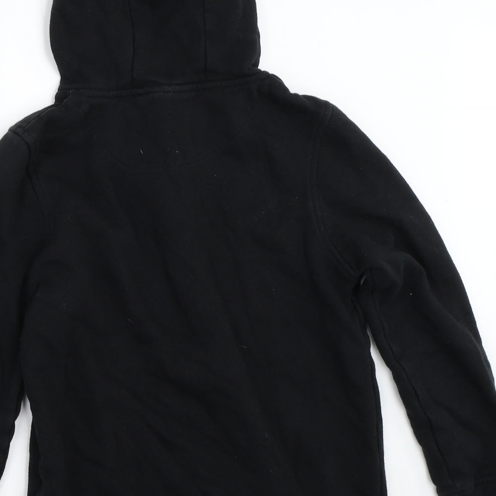 Primark Boys Black   Full Zip Sweatshirt Size 11-12 Years