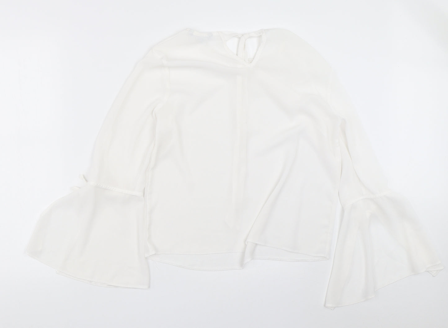 Red Herring Womens White   Basic Blouse Size 12