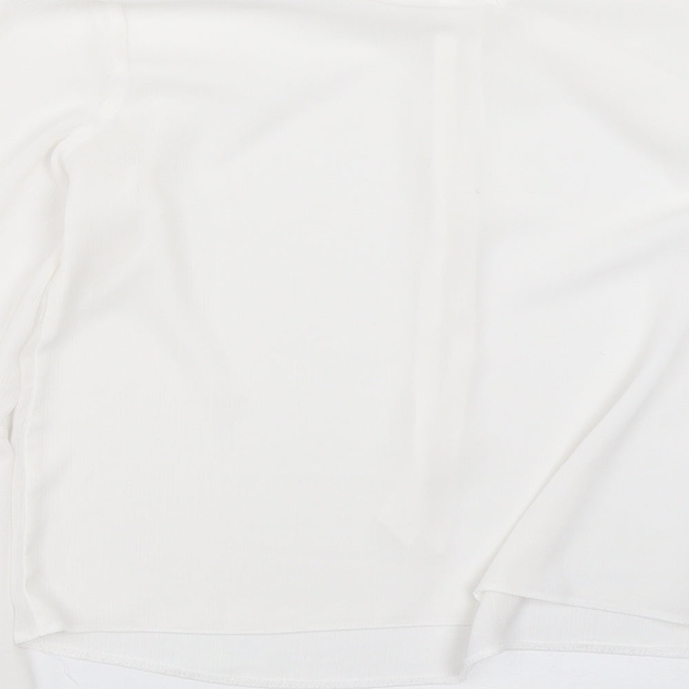 Red Herring Womens White   Basic Blouse Size 12