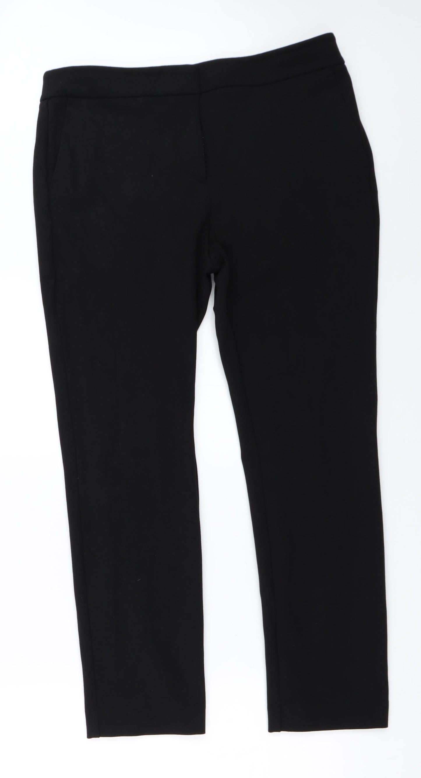 Boden Womens Black   Trousers  Size 14 L27 in