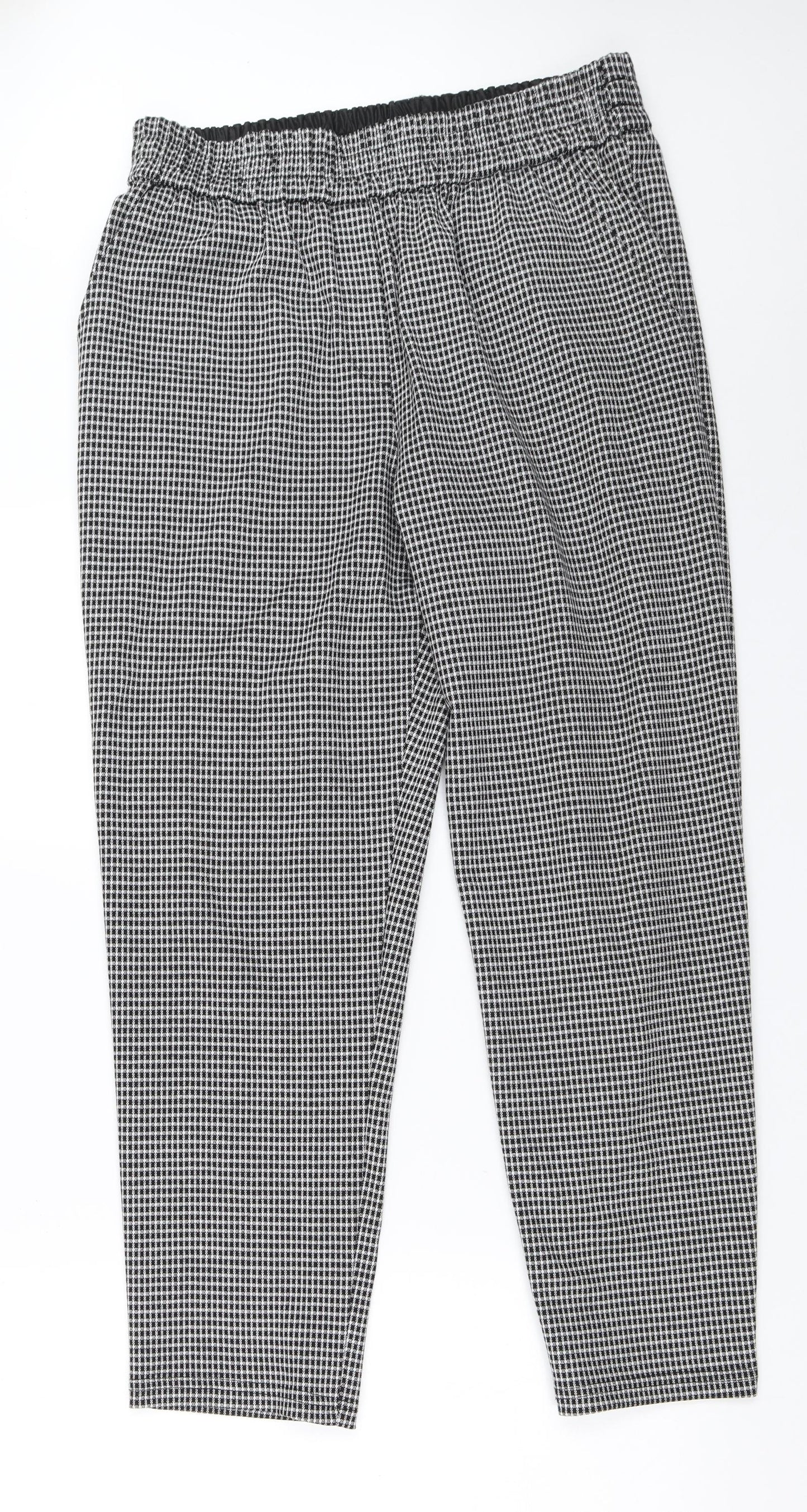 Primark Womens Black   Trousers  Size 14 L28 in