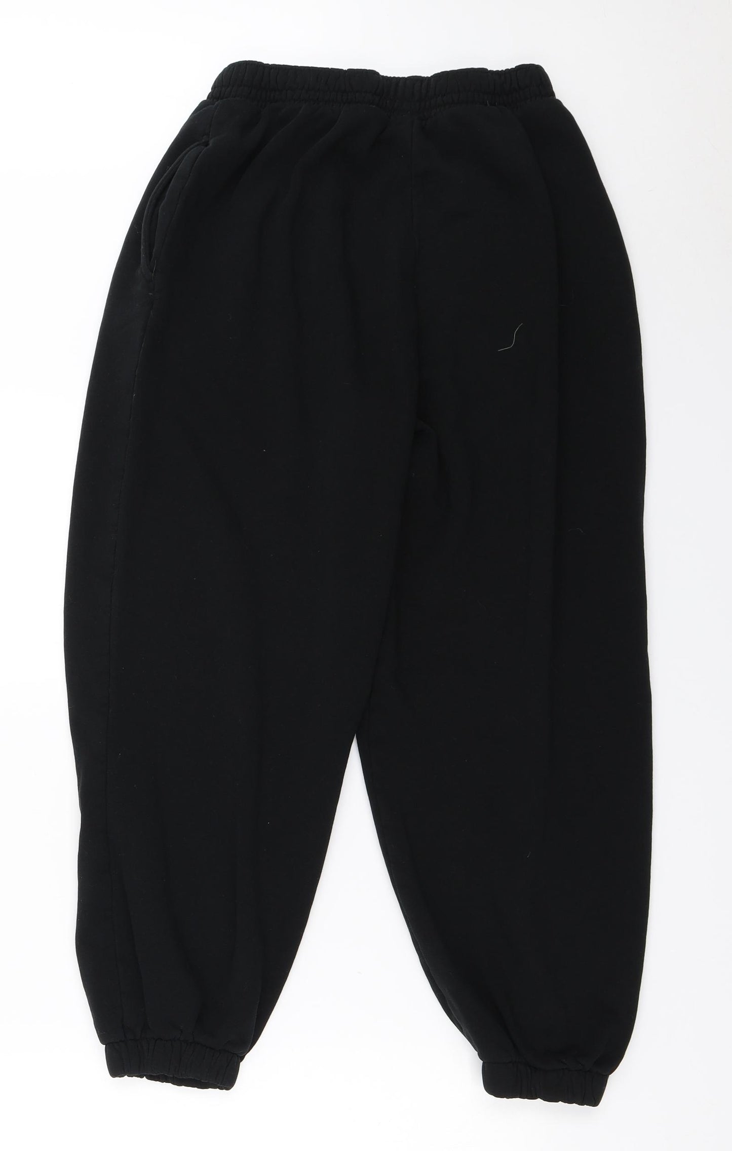 H&M Womens Black   Jogger Trousers Size XS L24 in