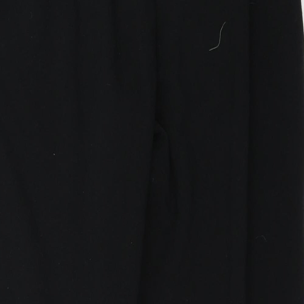 H&M Womens Black   Jogger Trousers Size XS L24 in