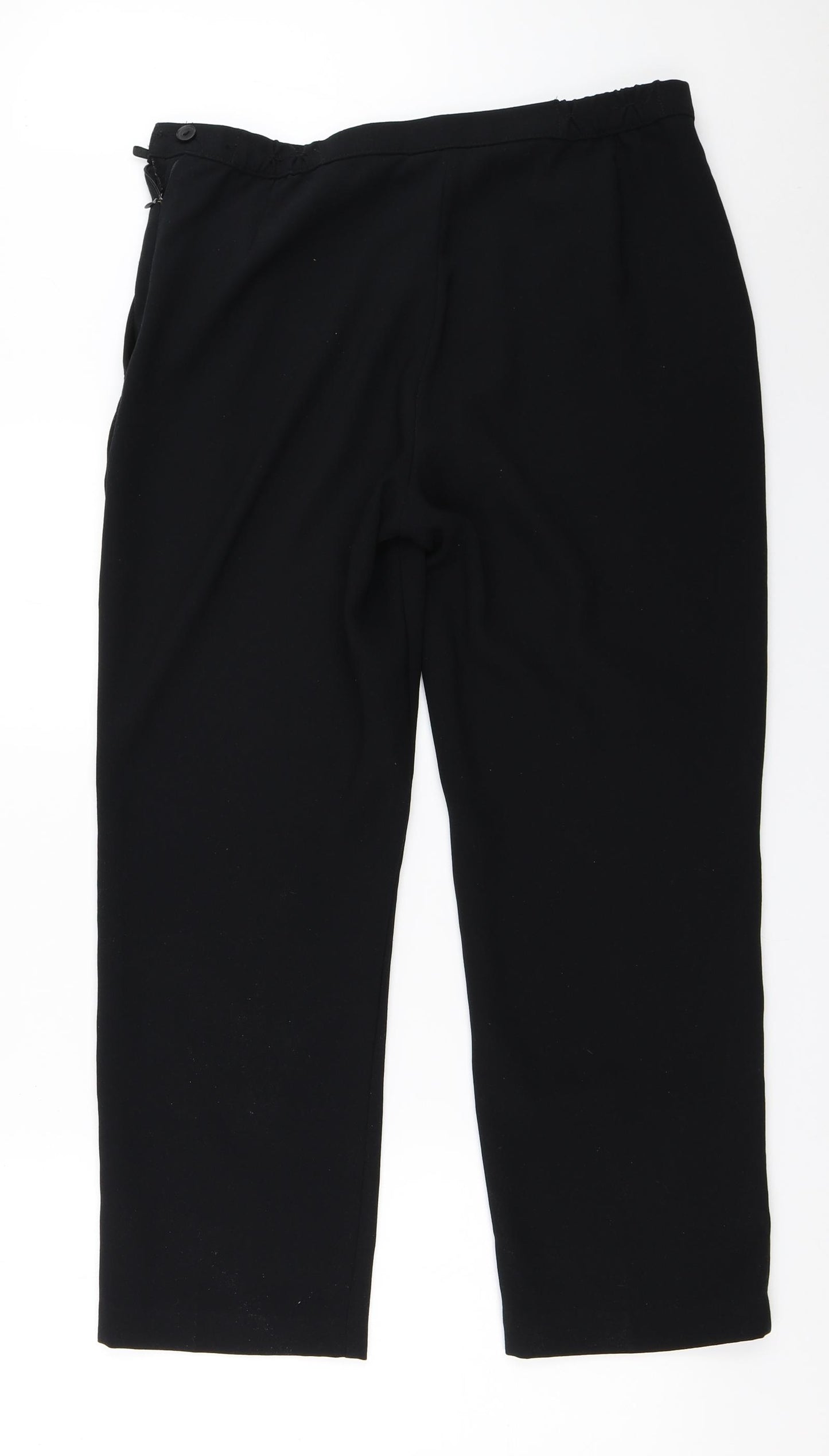 Marks and Spencer Womens Black   Trousers  Size 32 in L27 in