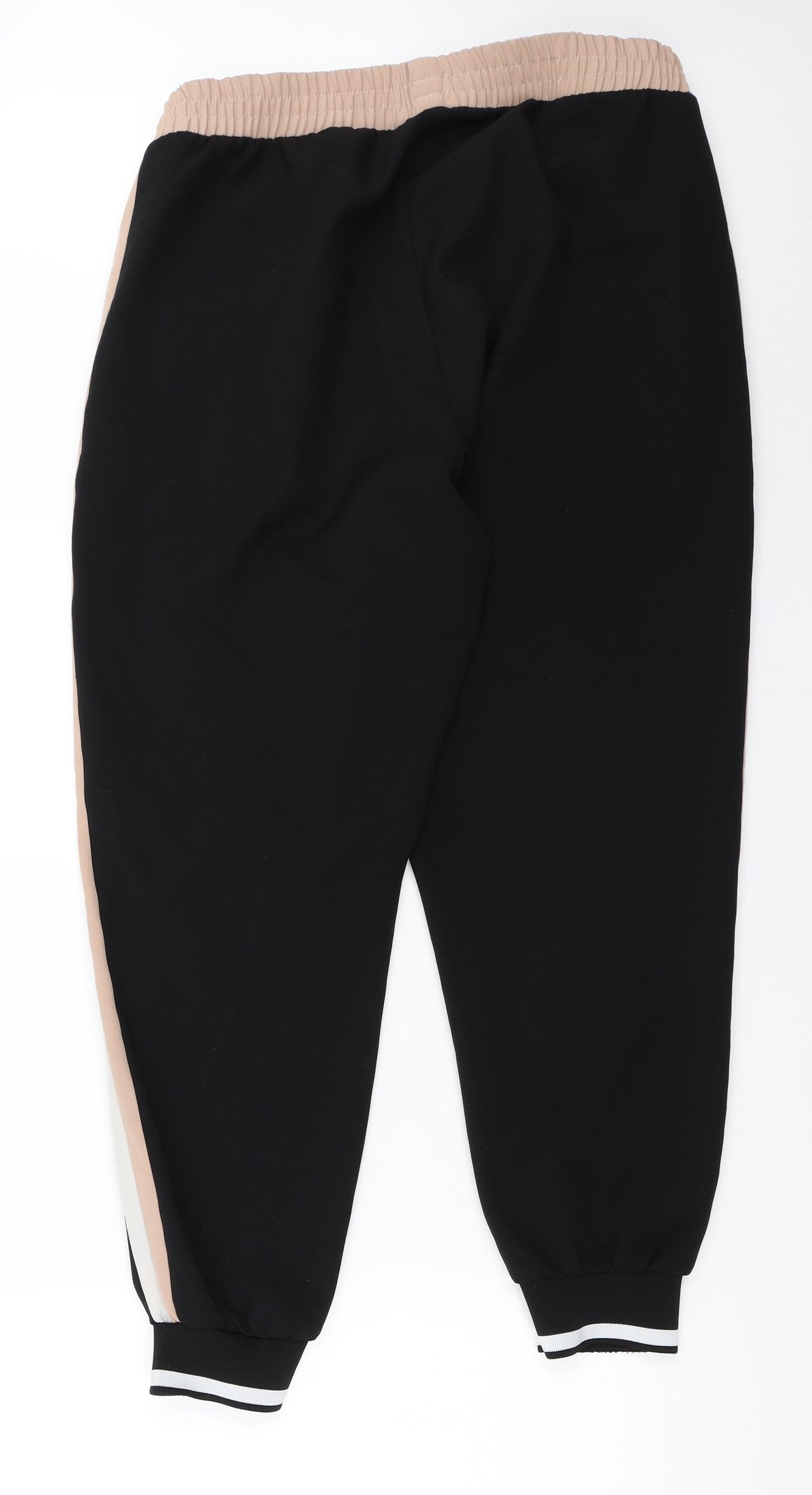 Zara Womens Black   Jogger Trousers Size L L27 in